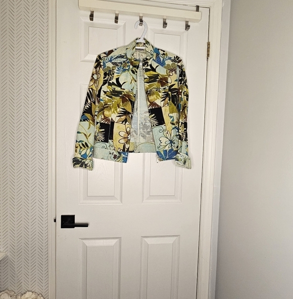 Chico's Jackets & Blazers - Floral Print Women's Jacket